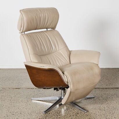 An IMG Leather Recliner