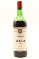 (1) 1976 Mission Estate Claret, Hawkes Bay, (MS)