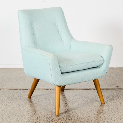 A Mid-Century Modern Lounge Chair