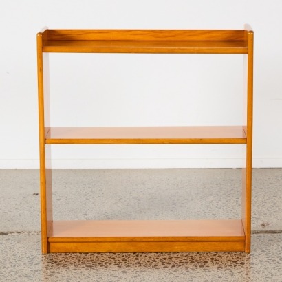 A Solid Wood Retro Bookshelf