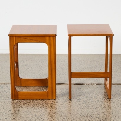 A Pair Of Mid-Century Mcintosh Side Tables