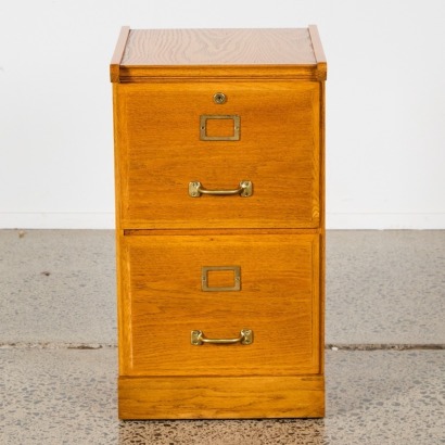 A Oak Filing Drawer