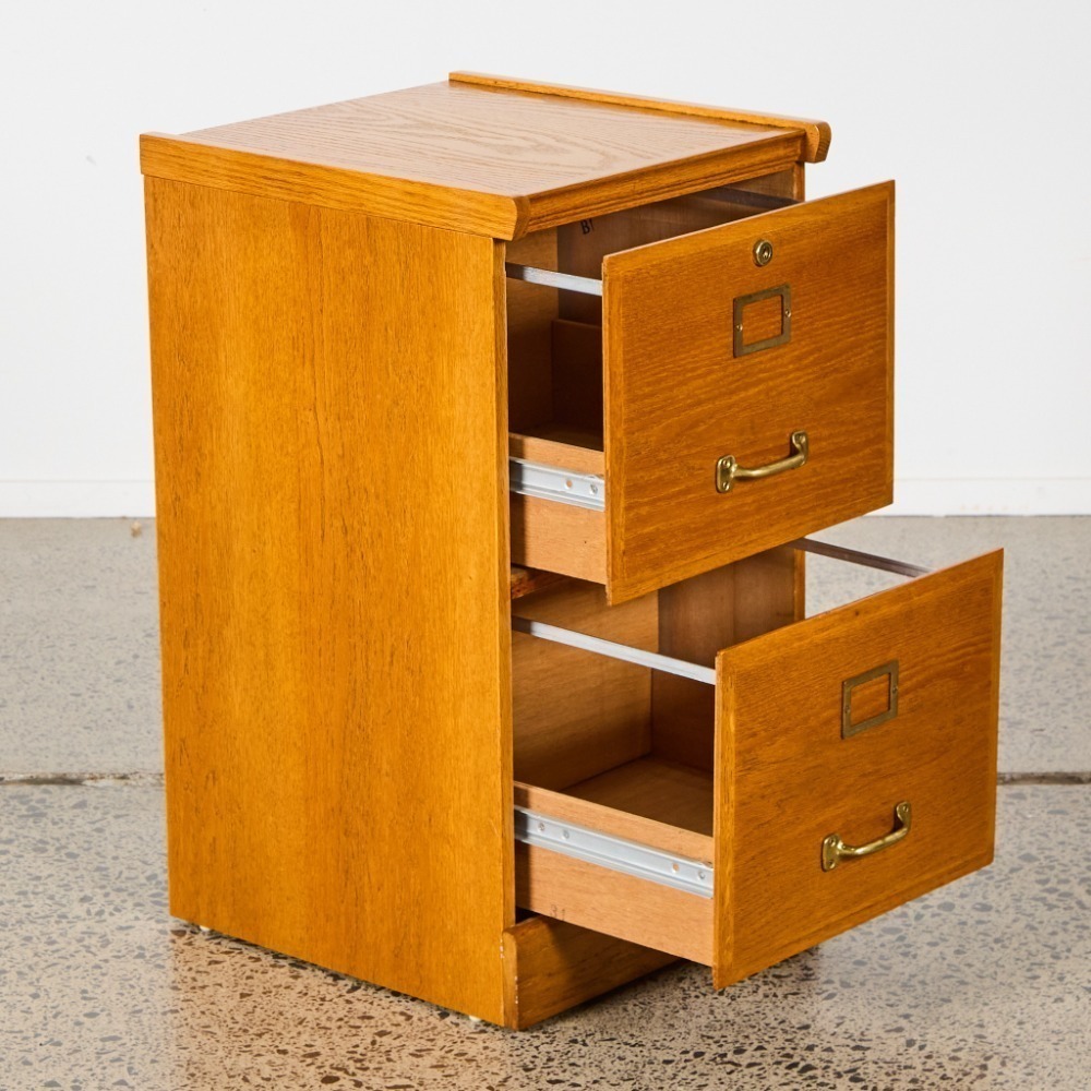 A Oak Filing Drawer