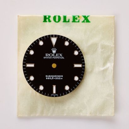 Vintage, Non Date Rolex Submariner Replacement Glossy Dial