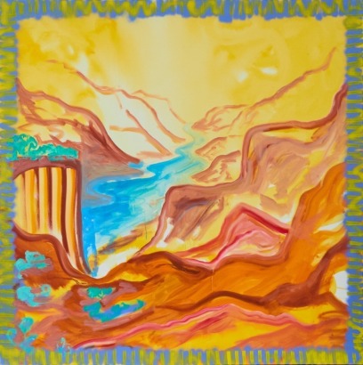 SHAMUS JOSEF Sunset River