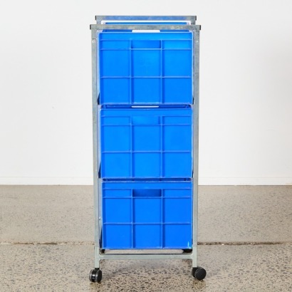 A Michael Draper Cube Trolley