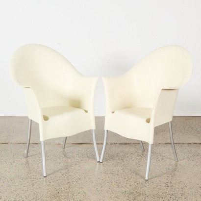 A Pair of Lord Yo Chairs by Phillippe Stark for Driad