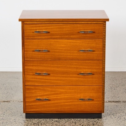 A Mid-Century Mahogany Chest of Drawers