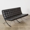 A Mies Van Der Rohe Barcelona Style Leather Sofa - 2