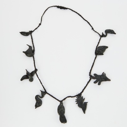 A New Zealand-Made Resin Bird Necklace