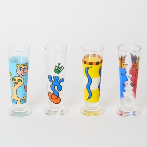 A Set of Four Ritzenhoff Schapps Glasses