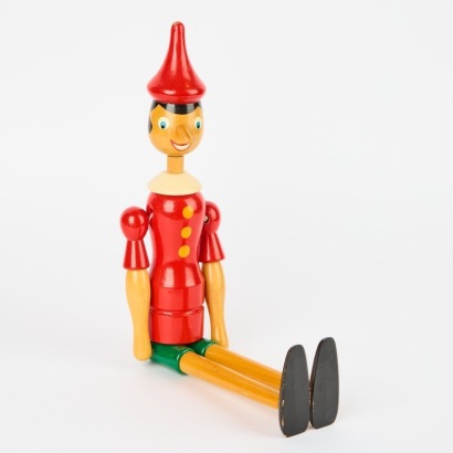 A Wooden Pinocchio Doll