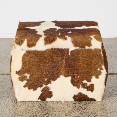 A Cowhide Storage Box