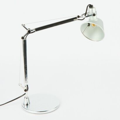 An Artemide Tolomeo Micro Lamp