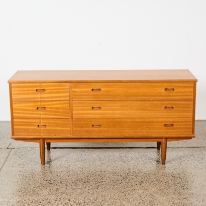 An Otto Larsen Mid-Century Six-Drawer