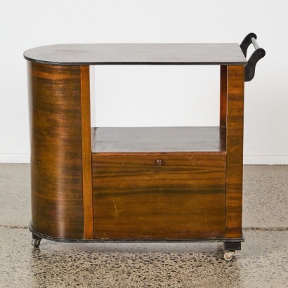 An Art Deco Drinks Trolley