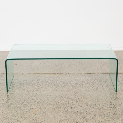 A Glass Waterfall Table