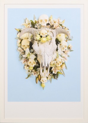 A Large Signed Georgie Maylon Framed Print
