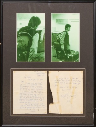 A Note Written by Keith Richards