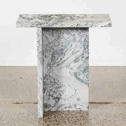 A Granite Side Table