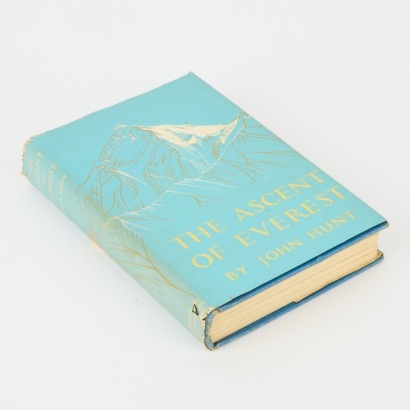 The Ascent of Everest by John Hunt Signed by Edmund Hillary