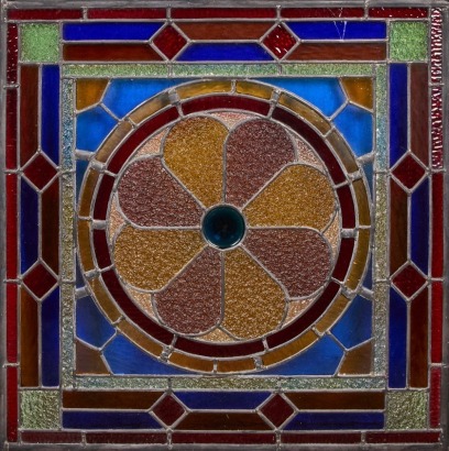 A Leadlight Stained Glass Window