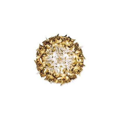 A Veli Ceiling/Wall - Mini Gold by Adriano Rachele For Slamp Italy