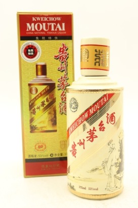 (1) Kweichow Moutai Legendary Libai, 53% ABV, 375ml (GB)