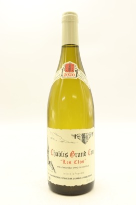 (1) 2020 Rene et Vincent Dauvissat Les Clos, Chablis Grand Cru