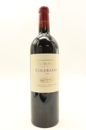 (1) 2018 Te Mata Estate Coleraine, Hawke's Bay