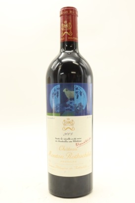 (1) 2008 Chateau Mouton Rothschild, Pauillac [JR17.5] [RP95] [WE96]