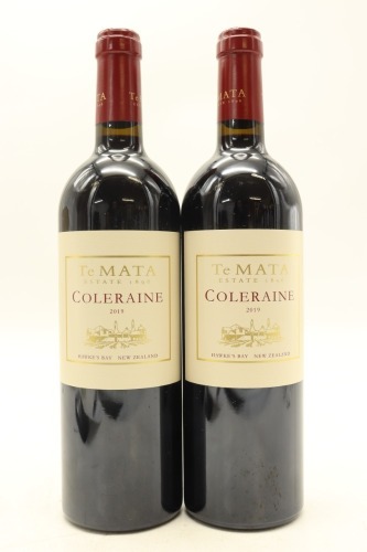 (2) 2019 Te Mata Estate Coleraine, Hawke's Bay