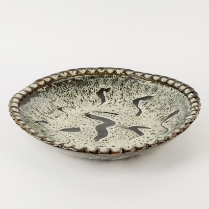 A Large Mid-Century Ceramic Plate