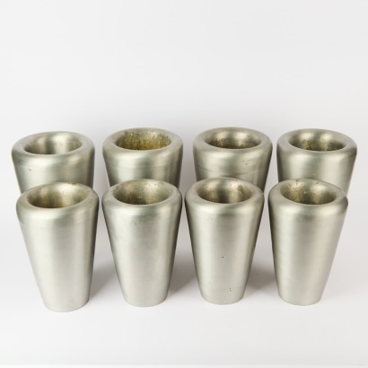 A Collection Of 8 Designer Homewares Aluminium Pots