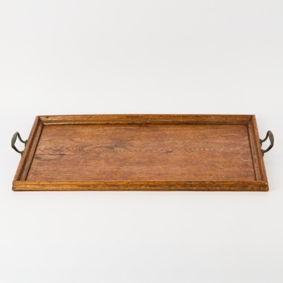 A 1930s Oak Serving Tray