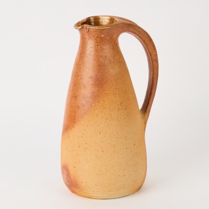 A Mike And Lynn Spencer Stoney River Pottery Large Jug