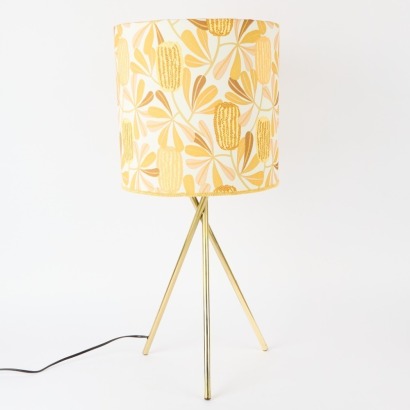 A Large Tripod Table Lamp