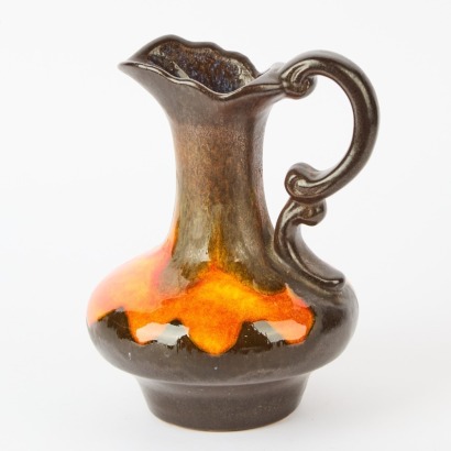 A West German Black Lava Jug