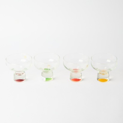 A Set of Four Regis Mid-Century Champagne Glasses