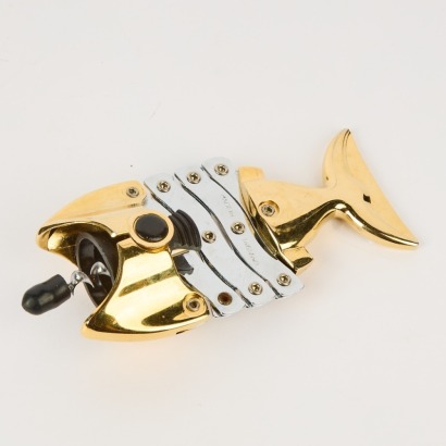 A Lazy Fish Corkscrew Made in England