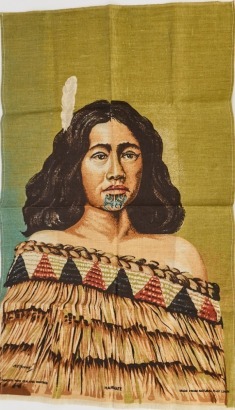 An A I Hancock "Harimate" Vintage NZ Flax Teatowel