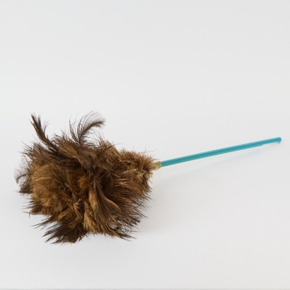 A Vintage Ostrich Feather Duster