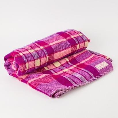 A C. Smith Limited Vintage Blanket Made for the Cuba Street Draper and Clothier