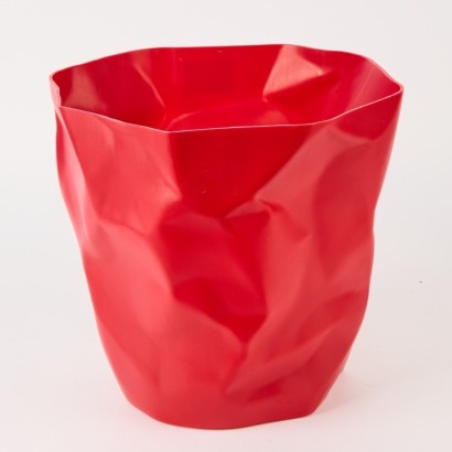 A Large Red Bin Bin by John Brauer