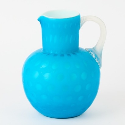 A Mount Washington Satin Glass Jug