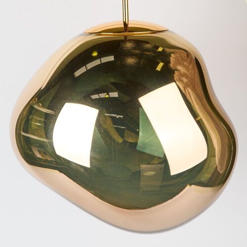 A Tom Dixon Gold Melt Shade