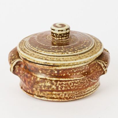 A Renton Murray Hillside Pottery Lidded Jar