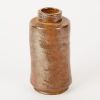 A Richard Parker Anagama Fired Cylindrical Vases