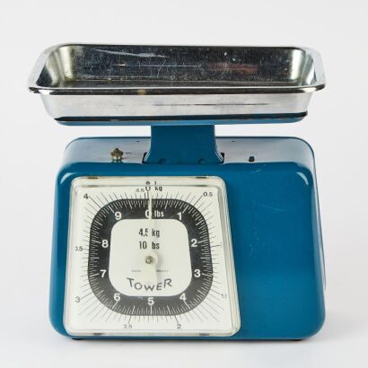 A Vintage Tower Kitchen Scale