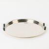 An Italian Mepra Inox Stainless Steel Drinks Tray